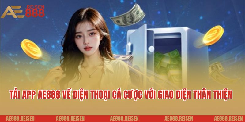 Tải App AE888 - Trải Nghiệm Cá Cược Đỉnh Cao Trên Điện Thoại 4 Tải app AE888 về điện thoại cá cược với giao diện thân thiện